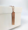 14K Gold Roman Numeral Date Bar Necklace. kays jewelery, jewelery store, jewelery store near me, jewelery near me, jareds jewelery, jareds jewelery, jewelery sale, nameplate necklace, bar pendant with name, bar pendant with name, name necklace, gold chains for men, gold chains, mens necklaces, nameplate necklace, jewelery store in Brooklyn. 
