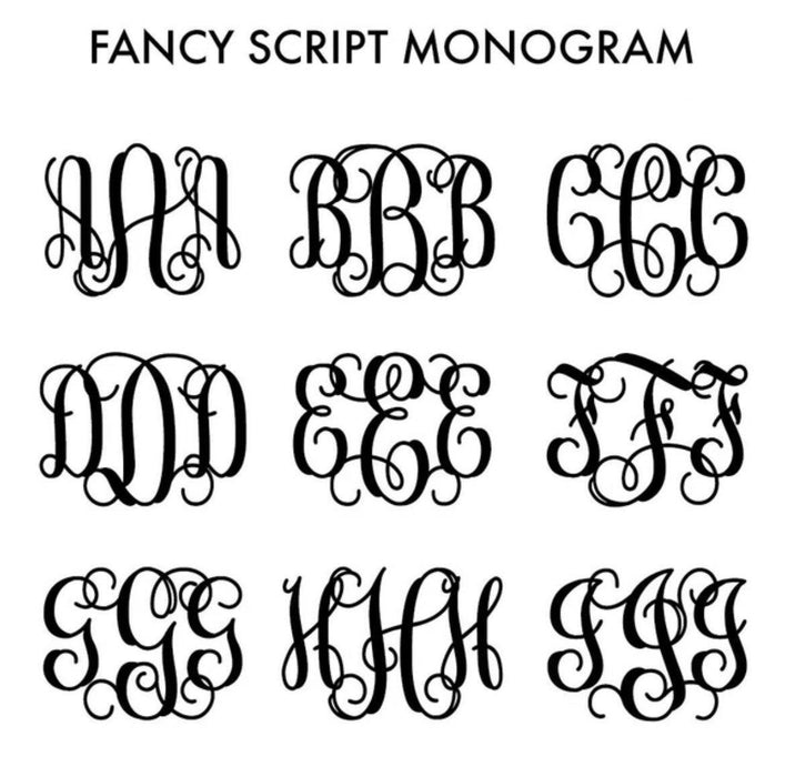 Heart Baltic Three Initial Monogram Gold Necklace