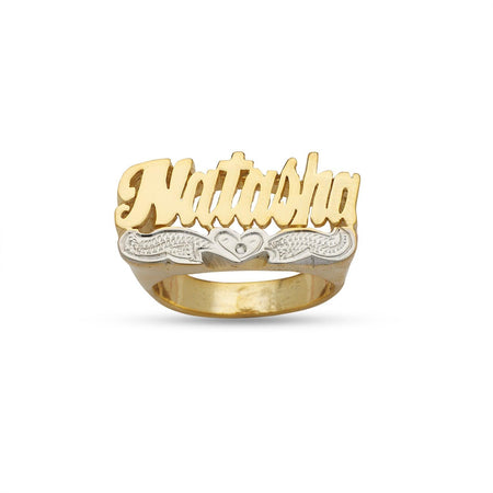Script Name Ring - Bargain Bazaar Jewelry