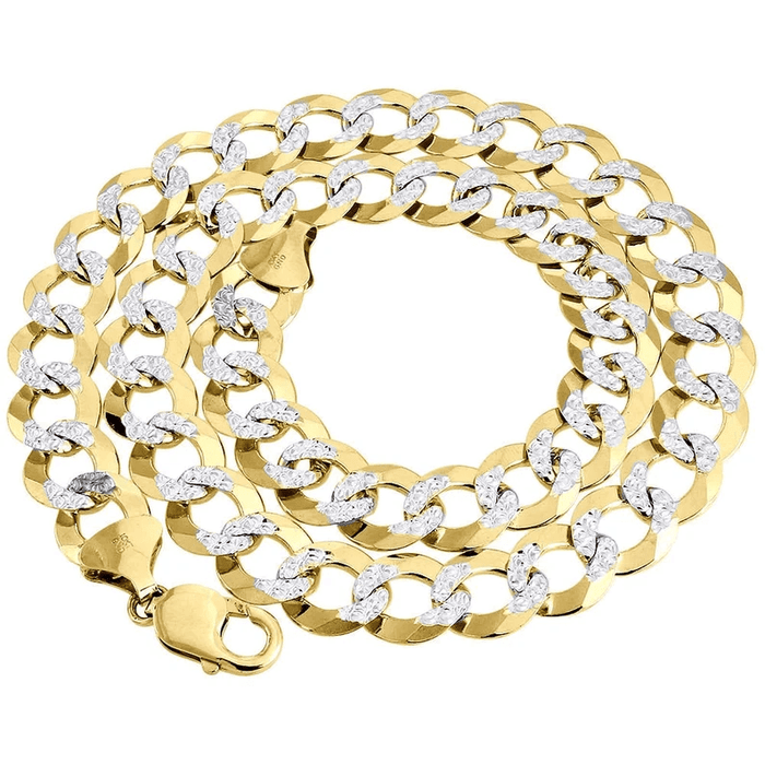 10K Gold 3mm Diamond Jewelry Cut Cuban Link Chain. Kays jewelery, jewelery store, jewelery store near me, jewelery near me, jareds jewelery, jareds jewelery, jewelery sale, nameplate necklace, bar pendant with name, bar pendant with name, name necklace, gold chains for men, gold chains, mens necklaces, nameplate necklace, jewelery store in Brooklyn.