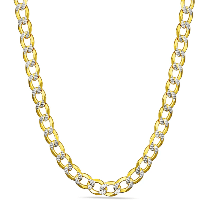 10K Gold 4mm Diamond Jewelry Cut Cuban Link Chain. Kays jewelery, jewelery store, jewelery store near me, jewelery near me, jareds jewelery, jareds jewelery, jewelery sale, nameplate necklace, bar pendant with name, bar pendant with name, name necklace, gold chains for men, gold chains, mens necklaces, nameplate necklace, jewelery store in Brooklyn.