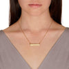 14K Yellow Gold Name Bar Necklace. kays jewelery, jewelery store, jewelery store near me, jewelery near me, jareds jewelery, jareds jewelery, jewelery sale, nameplate necklace, bar pendant with name, bar pendant with name, name necklace, gold chains for men, gold chains, mens necklaces, nameplate necklace, jewelery store in Brooklyn. 